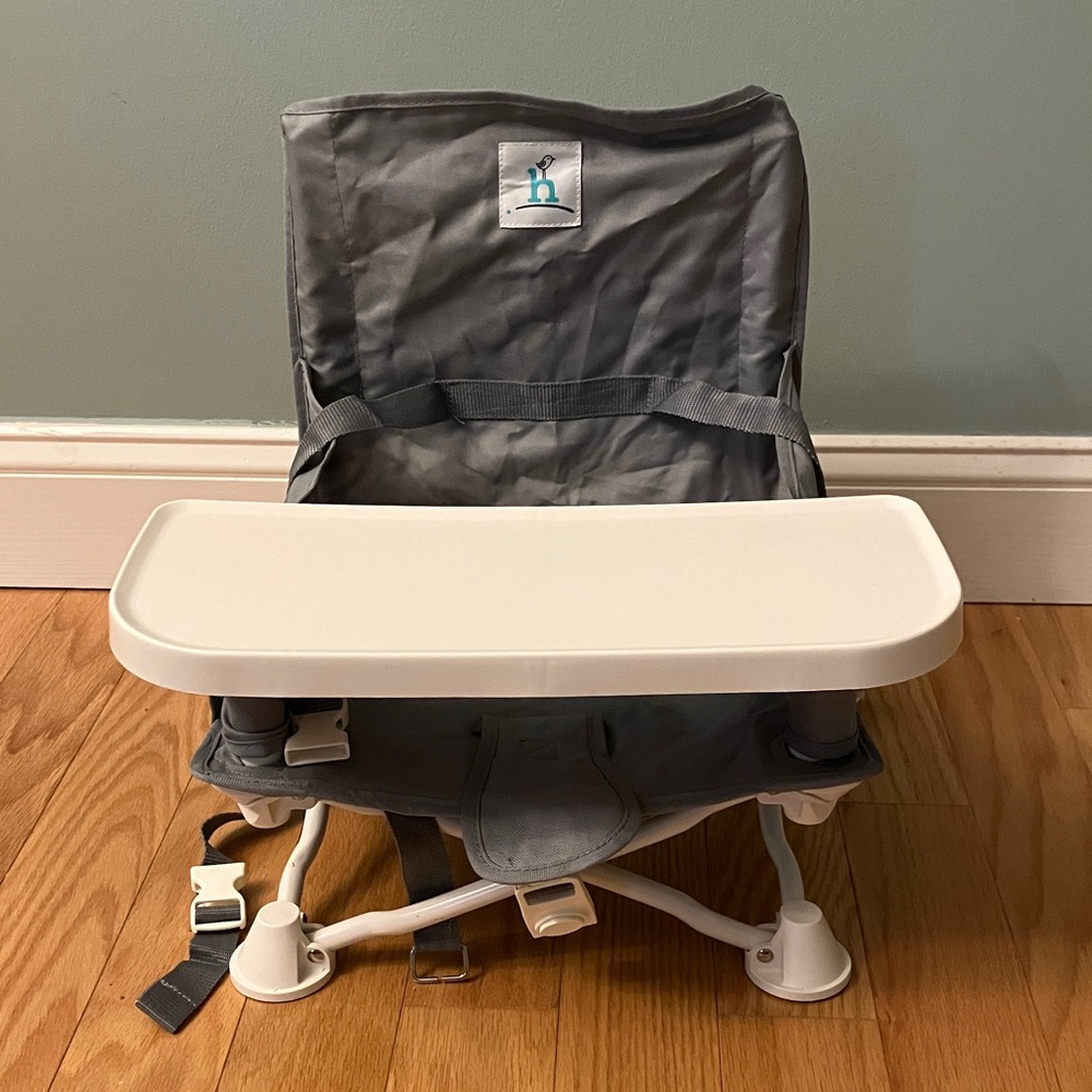 Hiccapop OmniBoost Travel Booster Seat with tray